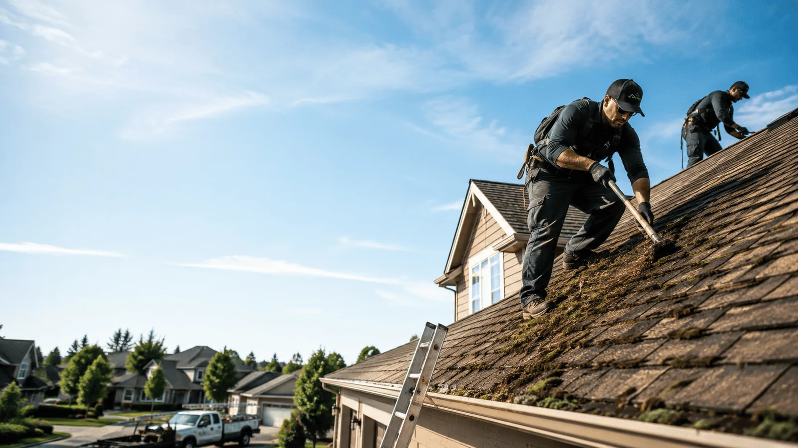 Roof Moss Removal in Krakow, WI near me